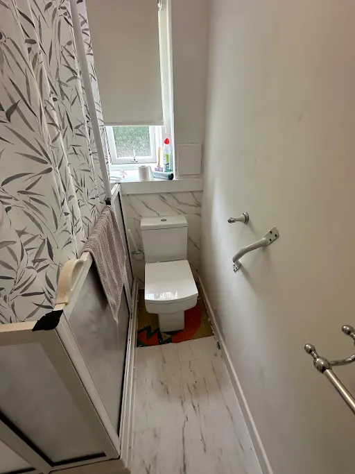 Sink and toilet change completed by TMS Plumbing & Heating